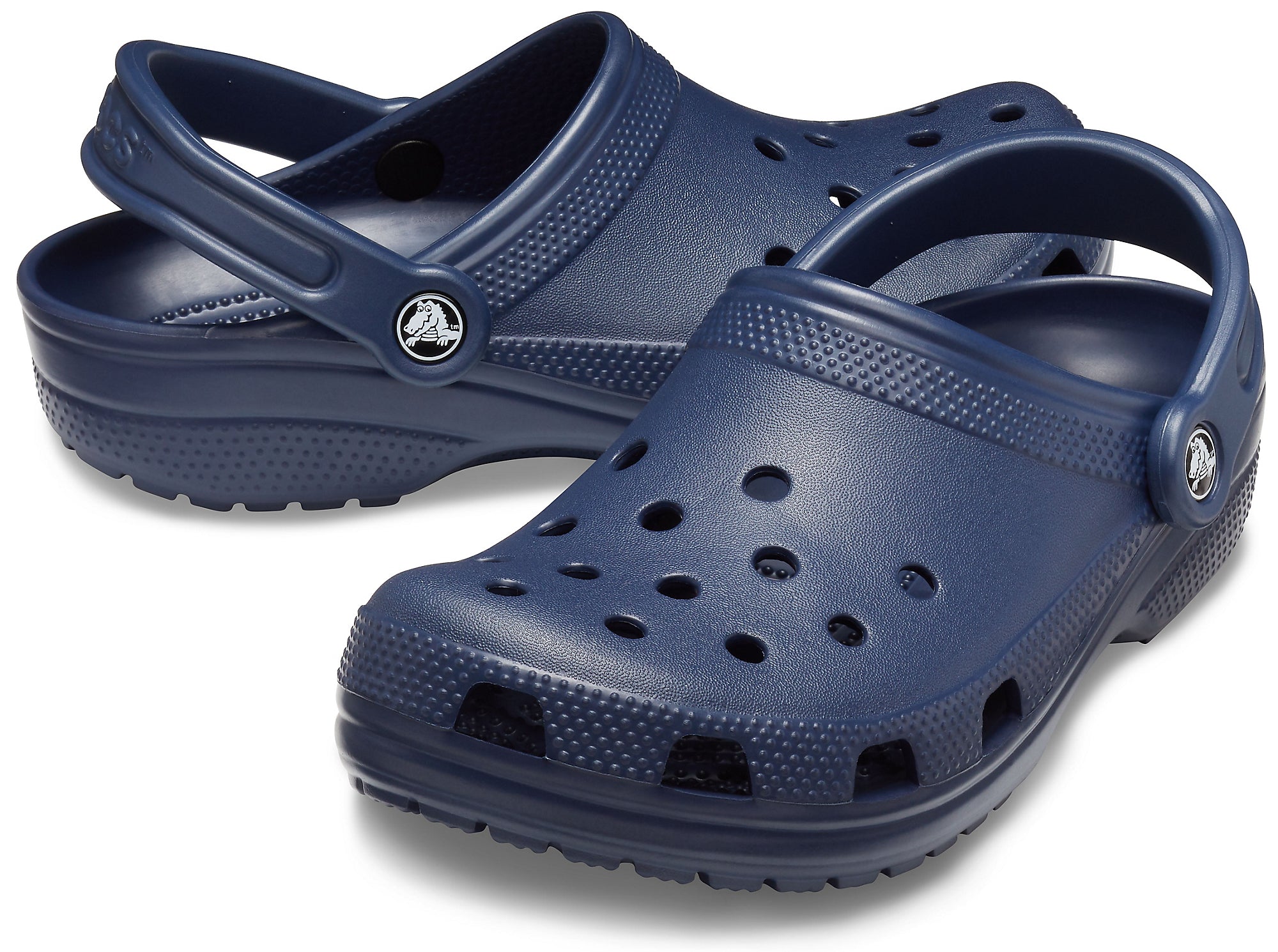 Womens navy store blue crocs