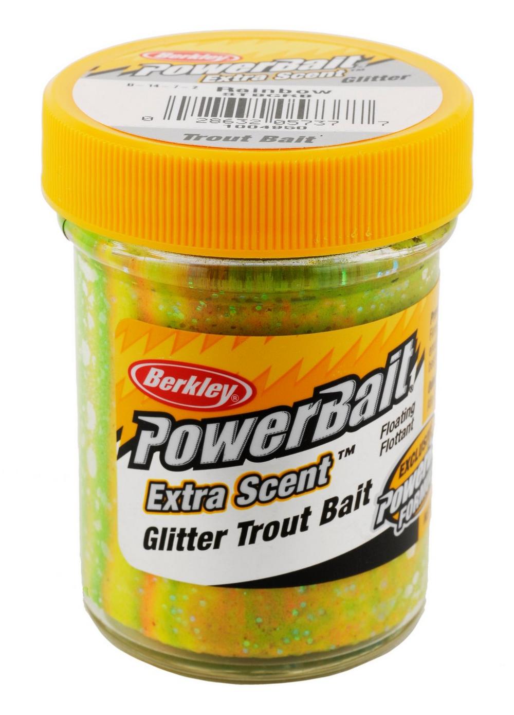 Berkley PowerBait Glitter Trout Bait (Rainbow)