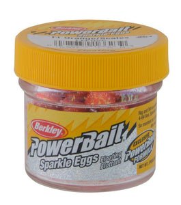 Berkley PowerBait Sparkle Power Eggs Floating Magnum (Fluorescent Orange With Scales)