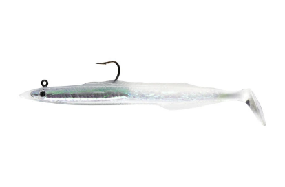 Berkley PowerBait White Sandeels (10cm)(4 Pack)