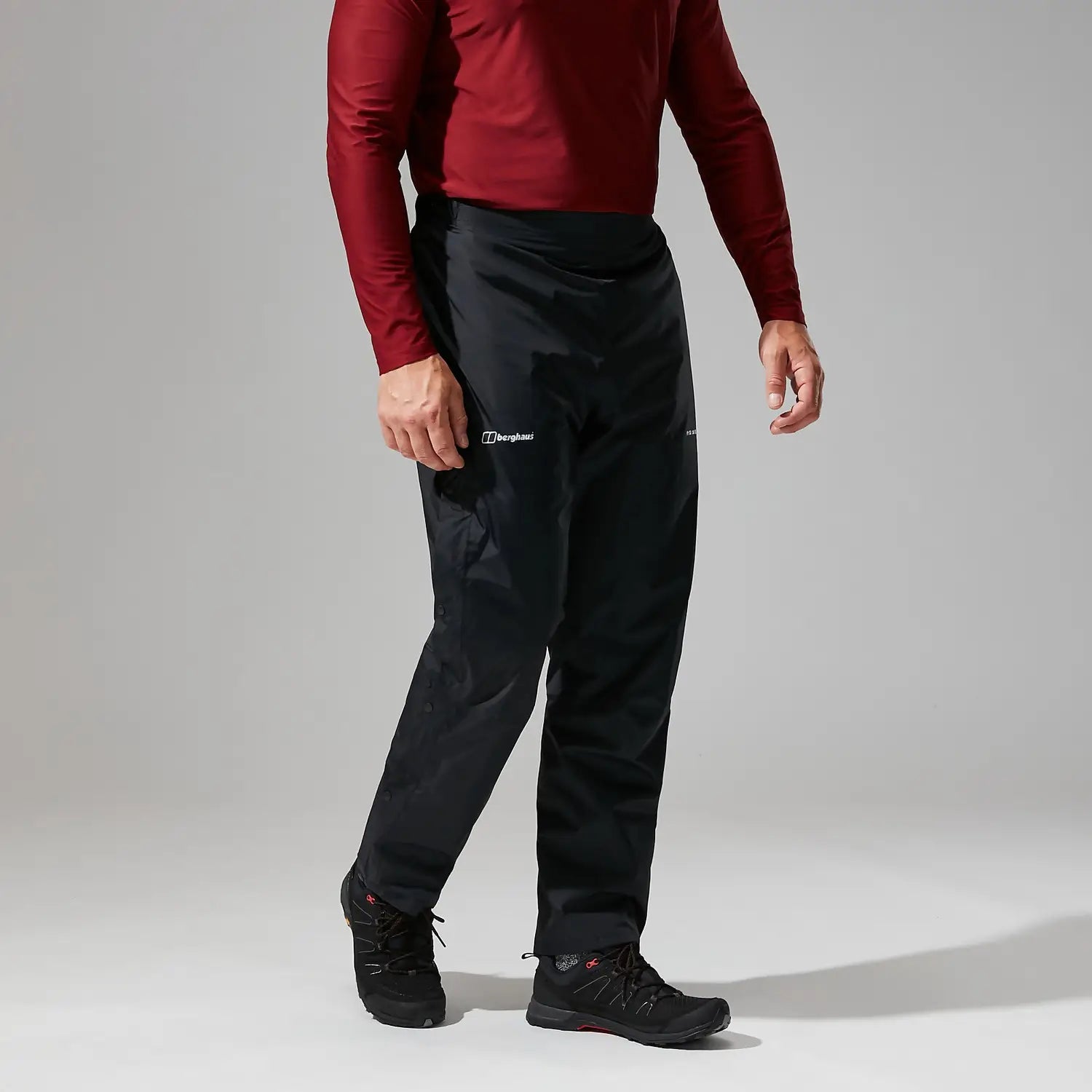 Berghaus Men s Deluge Waterproof Rain Trousers Black Landers Outdoor World Ireland s Adventure Outdoor Store