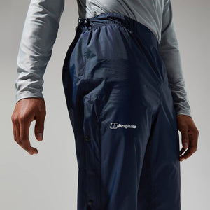 Berghaus Men's Deluge Waterproof Rain Trousers (Dark Blue)