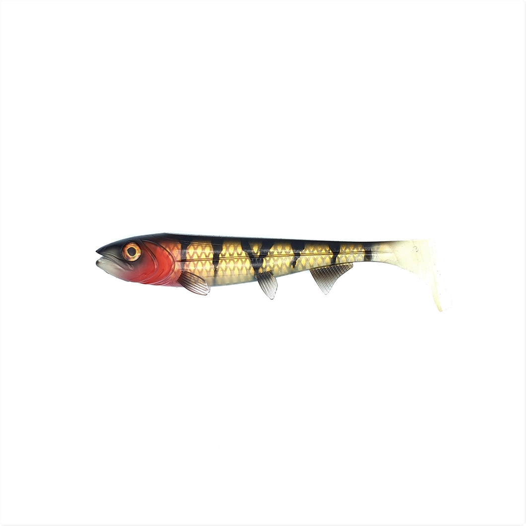 Hostagevalley Shad Soft Lure (14cm/25g)(Transparent Perch)