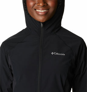 Columbia Women's Sweet As Hooded Softshell Jacket (Black)