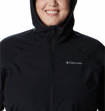 Load image into Gallery viewer, Columbia Women&#39;s Sweet As Hooded Softshell Jacket (Black)
