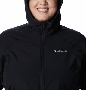 Columbia Women's Sweet As Hooded Softshell Jacket (Black)