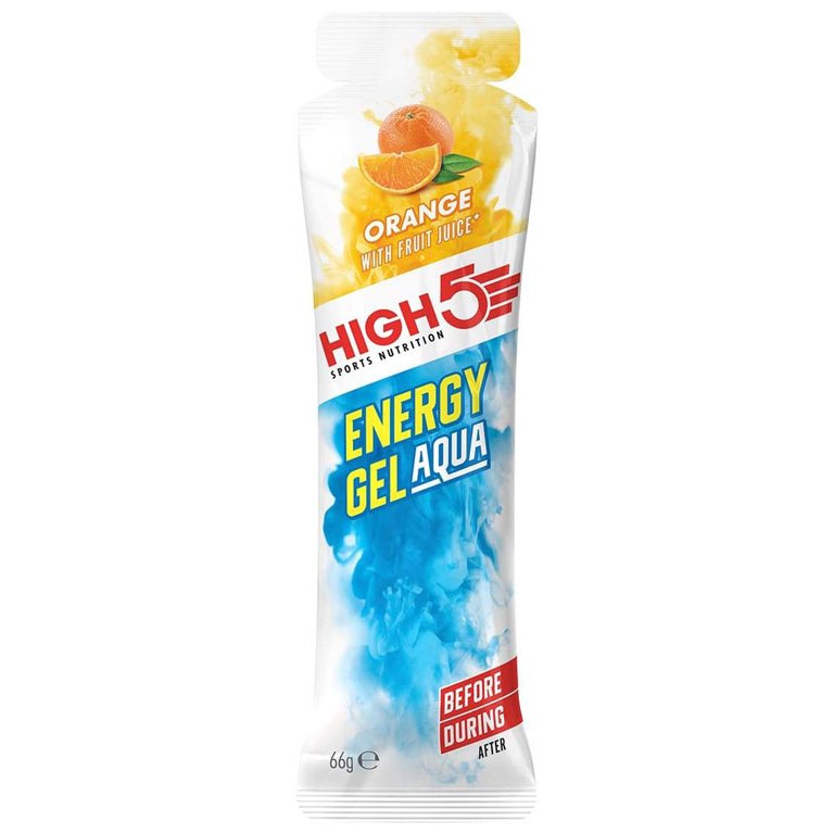 High 5 Energy Gel Aqua 66g Pouch (Orange)