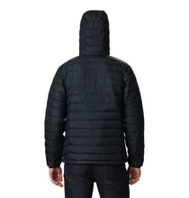Load image into Gallery viewer, Columbia Men&#39;s Powder Lite Omni-Heat Hooded Insulated Jacket (Black)
