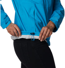Load image into Gallery viewer, Columbia Women&#39;s Omni-Tech Ampli-Dry Waterproof Jacket (Blue Chill)
