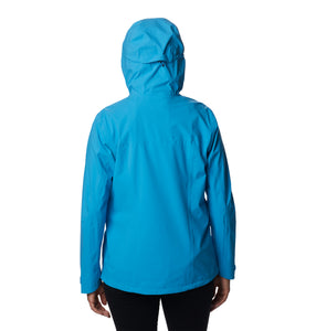 Columbia Women's Omni-Tech Ampli-Dry Waterproof Jacket (Blue Chill)