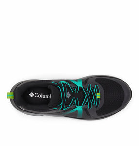 Columbia Women's Escape Pursuit Outdry Waterproof Trail Shoes (Black/Electric Turquoise)