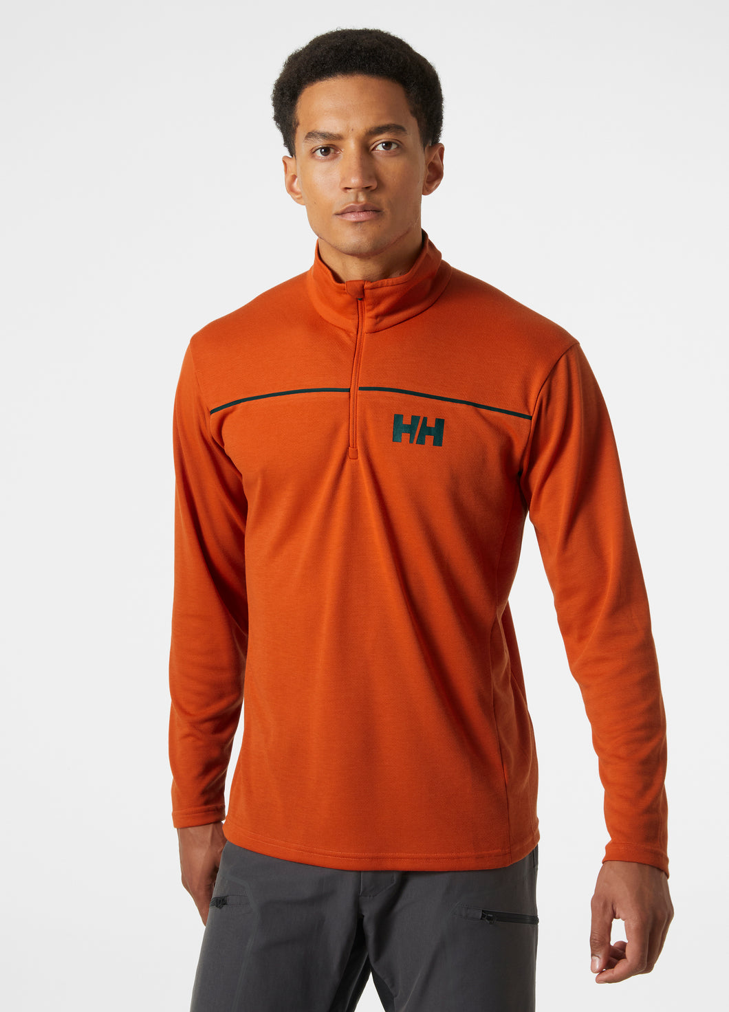 Helly Hansen Men's HP Half Zip Pullover (Patrol Orange)