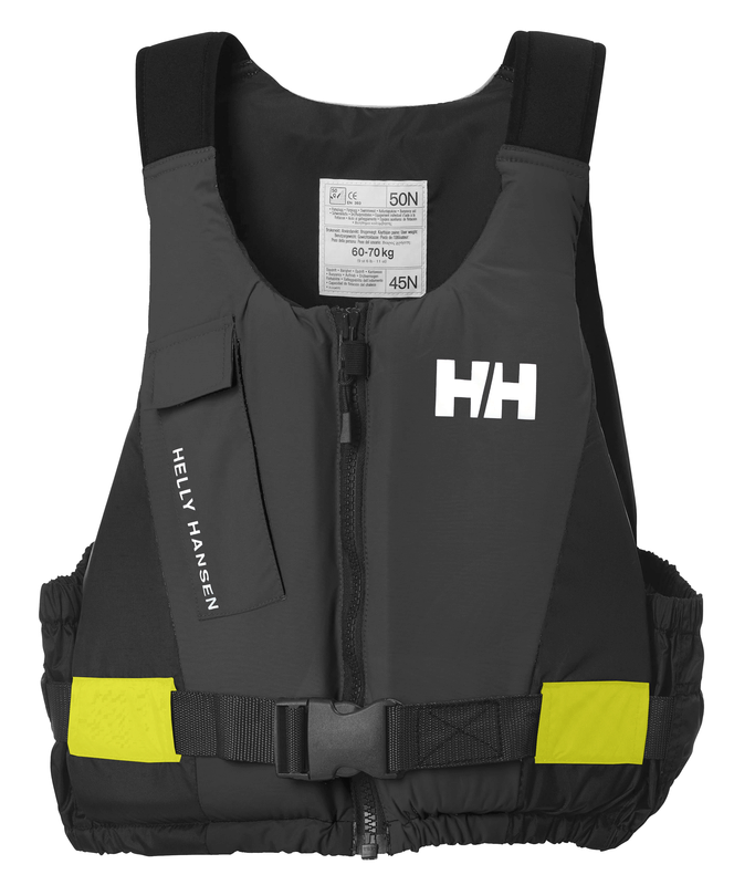 Helly Hansen Unisex Rider Vest 50N Buoyancy Aid (Ebony) – Landers
