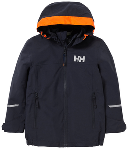 Helly Hansen Kids Shelter 2.0 HT Waterproof Jacket (Navy)(Ages 1-12)