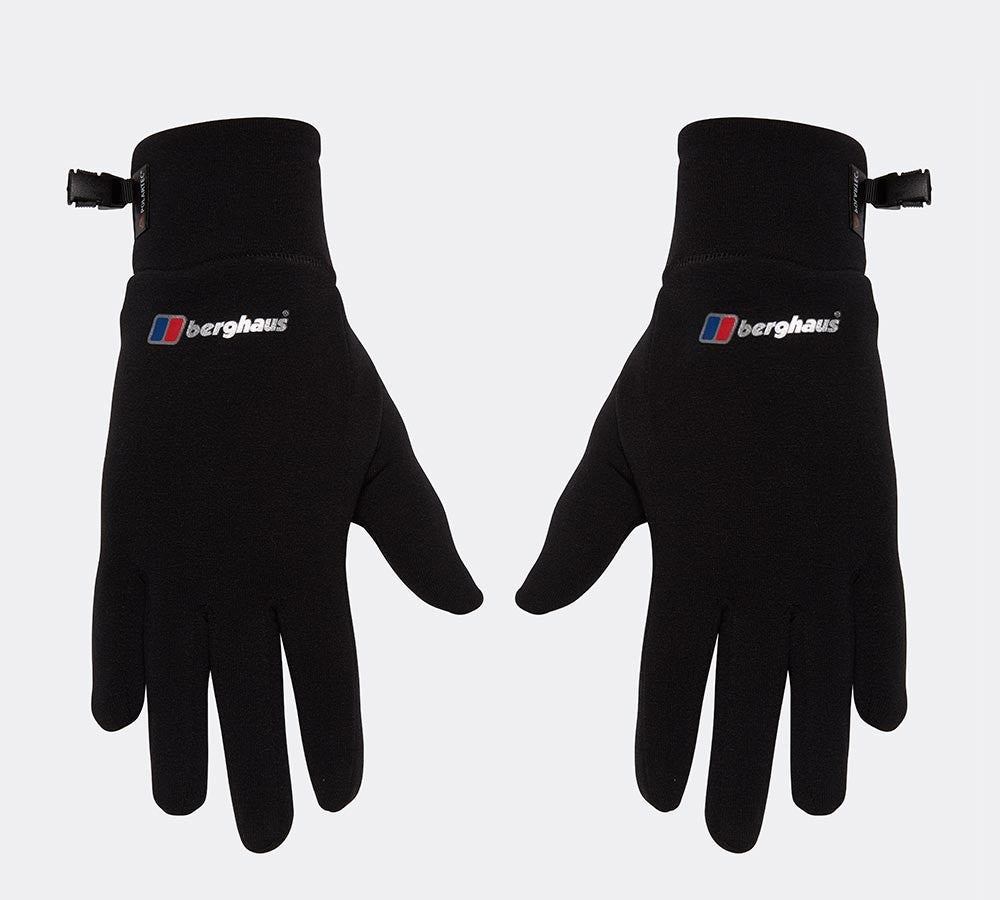 Berghaus Unisex Powerstretch Gloves (Black)