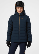 Load image into Gallery viewer, Helly Hansen Women&#39;s Imperial Puffy Ski Jacket (Navy)
