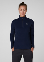 Load image into Gallery viewer, Helly Hansen Women&#39;s Daybreaker Polartec Half Zip Fleece Top (Navy)
