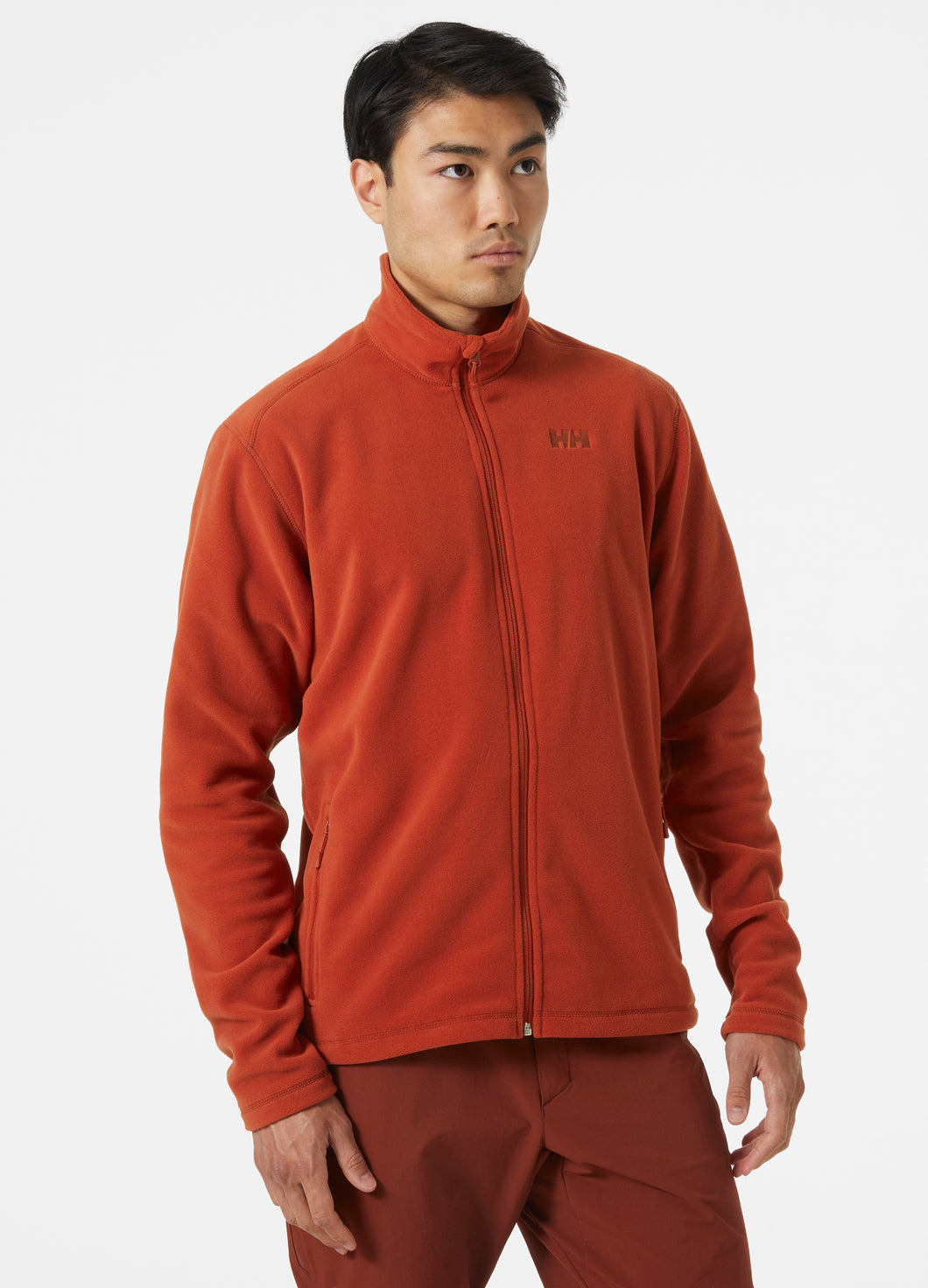 Helly Hansen Men's Daybreaker Full Zip Polartec Fleece (Deep Canyon)