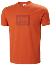 Load image into Gallery viewer, Helly Hansen Men&#39;s Box Tee (Terracotta)
