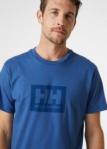 Helly Hansen Men's Box Tee (Azurite)