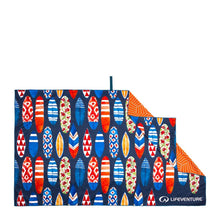 Load image into Gallery viewer, Lifeventure Recycled SoftFibre Travel Towel (Giant)(Surfboards)
