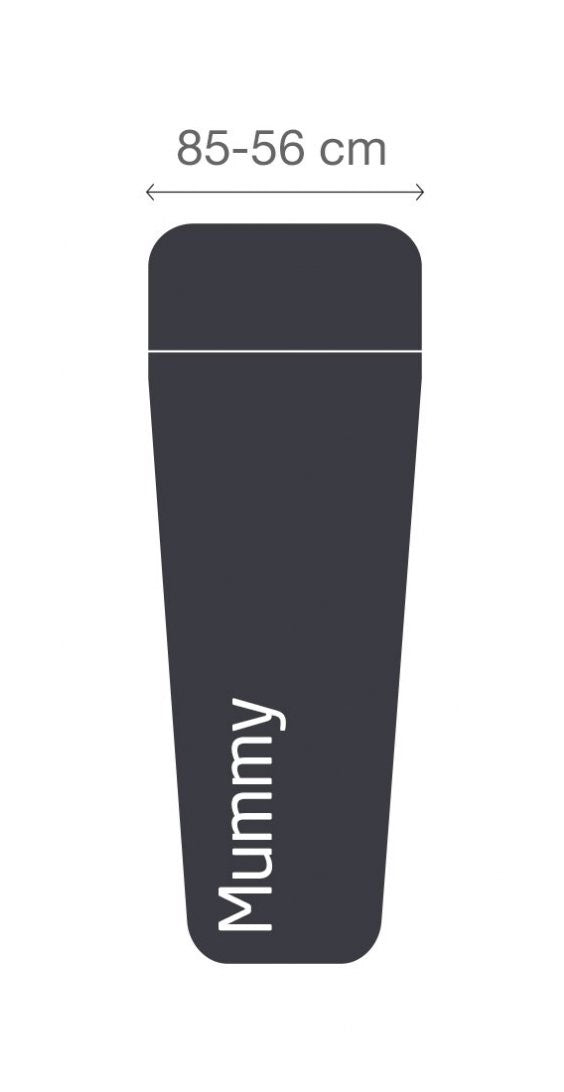 Lifeventure 100% Silk Ultimate Sleeping Bag Liner - Mummy Shape (Black)