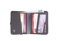 Load image into Gallery viewer, Lifeventure RFiD Compact Recycled Wallet (Grey)
