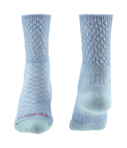 Bridgedale Women's Hike Lightweight Merino Comfort Boot Length Socks (Powder Blue)