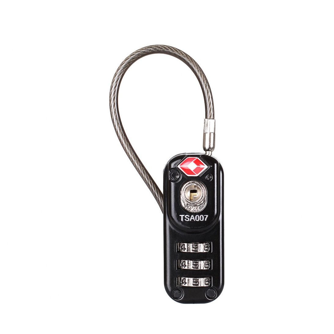 Lifeventure TSA Zipper Combi Lock (Black)
