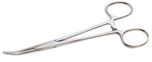 Allcock Stainless Steel Curved Forceps (10in)