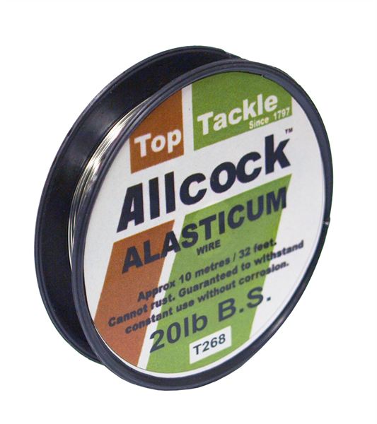 Allcock Alasticum Single Strand Wire (20lbs/10m)