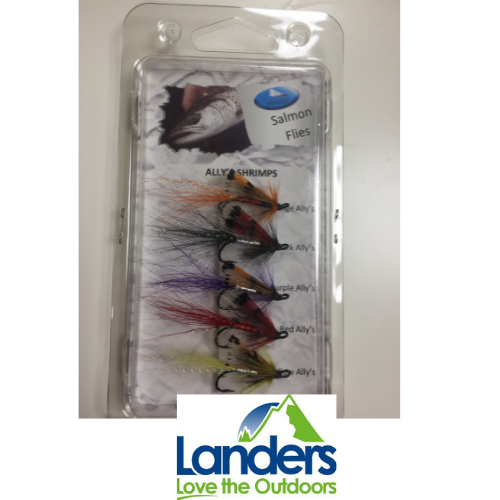 Dragon Ally's Shrimp Salmon Flies (Pack of 5 Flies)