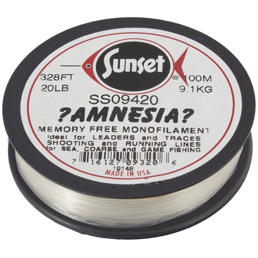 Sunset Amnesia Monofilament Line (15lb/100m)(Clear)
