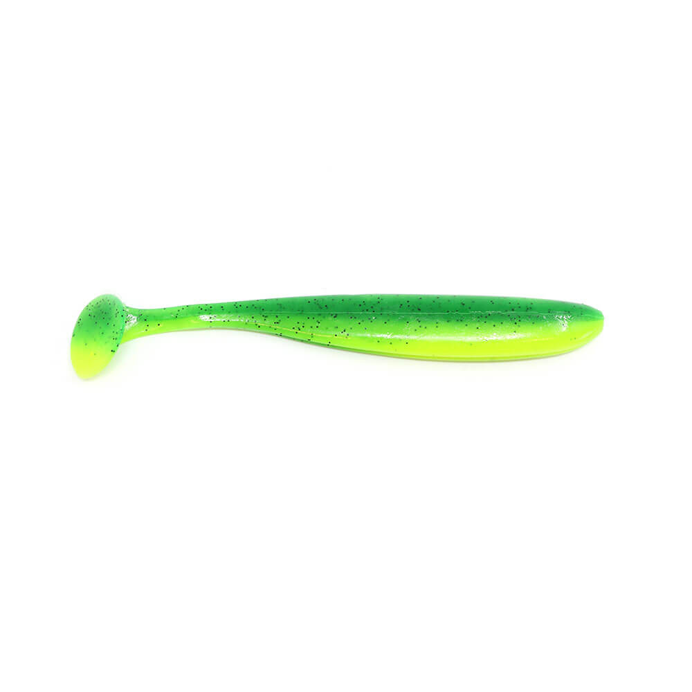 Axia Acme Shad 5in Soft Lure (Green/Yellow)(Pack of 7)