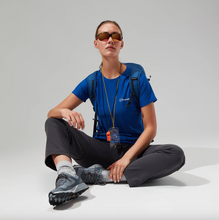 Load image into Gallery viewer, Berghaus Women&#39;s 24/7 Short Sleeve Technical Tee (Blue)
