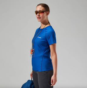 Berghaus Women's 24/7 Short Sleeve Technical Tee (Blue)
