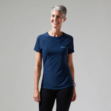 Load image into Gallery viewer, Berghaus Women&#39;s 24/7 Short Sleeve Technical Tee (Dark Blue)
