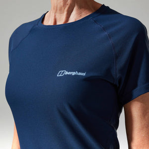 Berghaus Women's 24/7 Short Sleeve Technical Tee (Dark Blue)