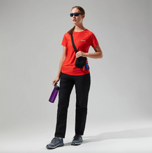 Load image into Gallery viewer, Berghaus Women&#39;s 24/7 Short Sleeve Technical Tee (Orange)
