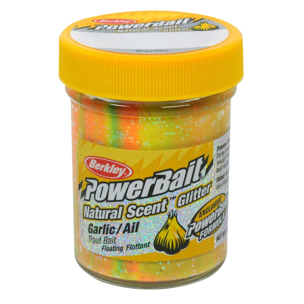 Berkley Powerbait Natural Scent Glitter Trout Bait (Garlic/Ail)