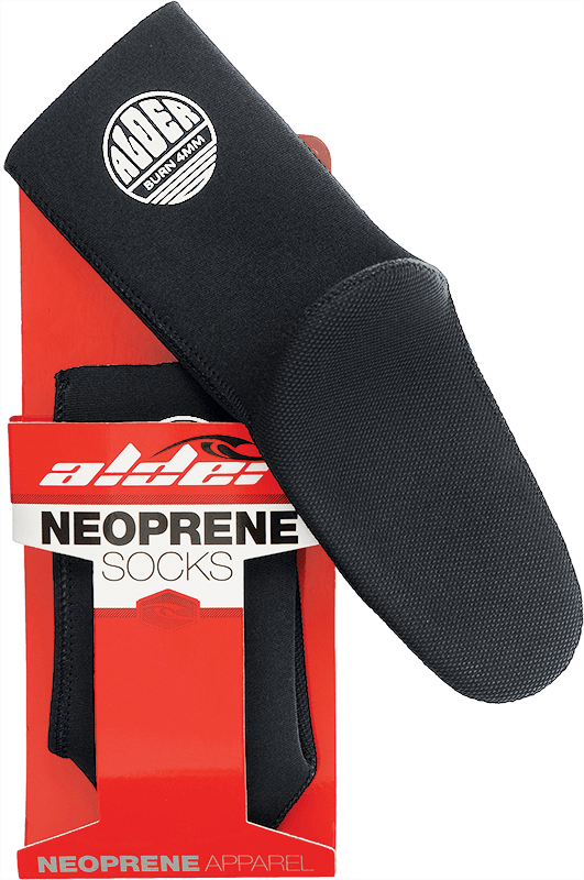 Alder Burn Neoprene Thermal Swim/Watersports Socks (4mm)(Black)