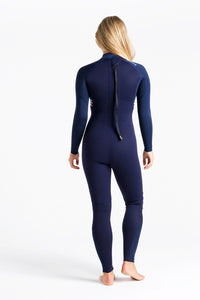 C-Skins Women's Surflite 4/3 Steamer Wetsuit (Slate/Multi)