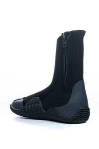 C-Skins Legend Zipped Round Toe Neoprene Thermal Swim/Watersports Boots (Black/Charcoal)(5mm)