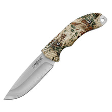Load image into Gallery viewer, Camillus 9in Titanium Mask Fixed Blade Knife (Silver/Camo)
