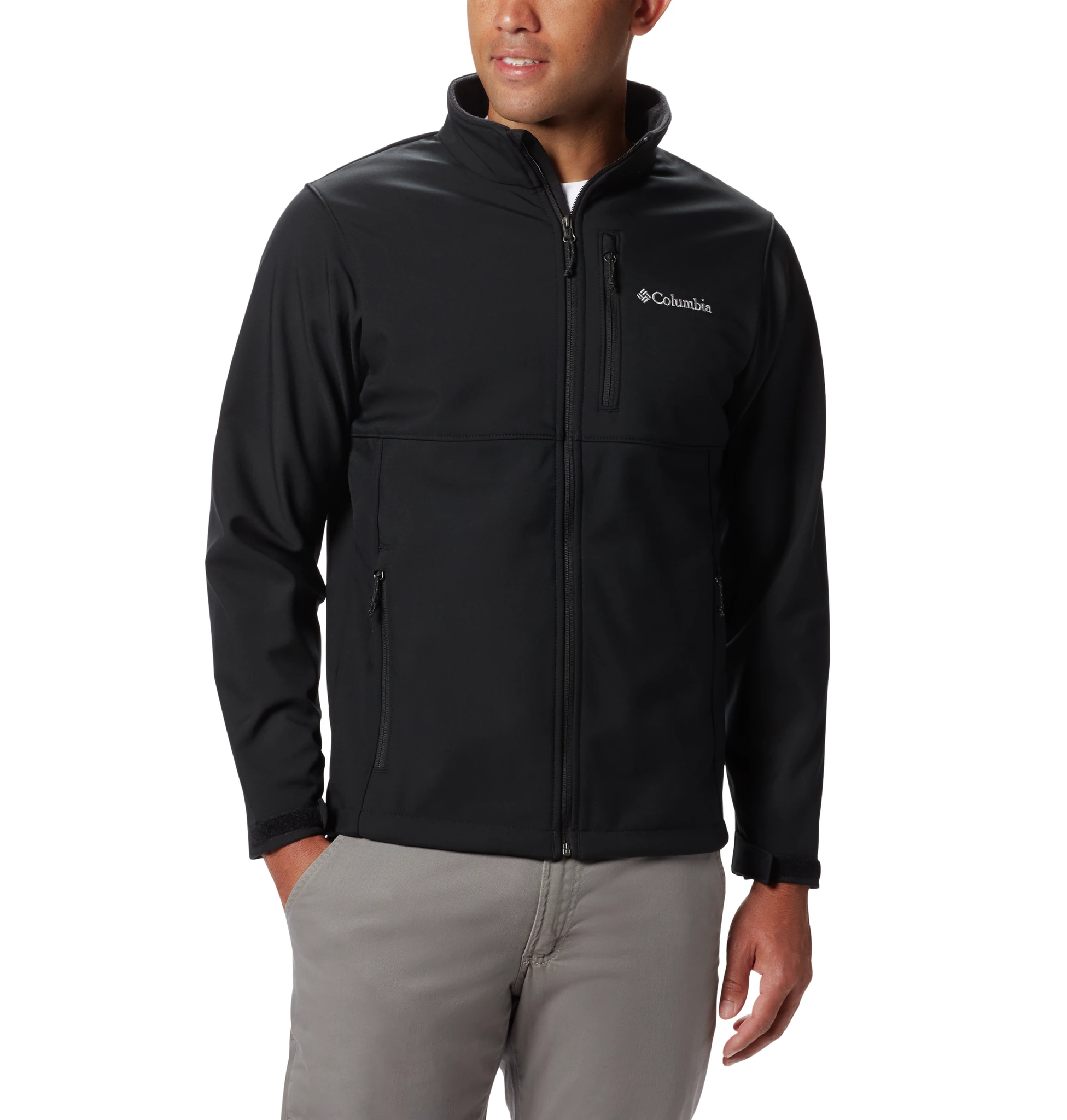 Columbia Men s Ascender Softshell Jacket Black Landers Outdoor