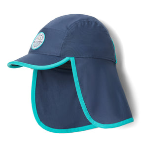 Columbia Junior II Cachalot Hat (Dark Mountain/Bright Aqua/Tested Tough)