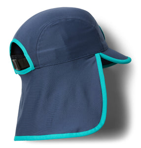 Columbia Junior II Cachalot Hat (Dark Mountain/Bright Aqua/Tested Tough)