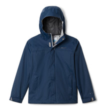 Load image into Gallery viewer, Columbia Kids Watertight Waterproof Jacket (Collegiate Navy)(Ages 6-18)

