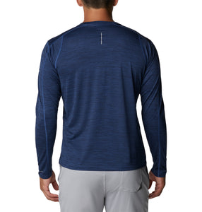 Columbia Men's Alpine Chill Zero Long Sleeve Tech Top (Collegiate Navy Heather)