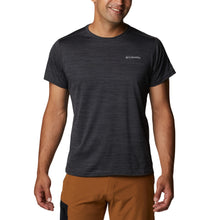 Load image into Gallery viewer, Columbia Men&#39;s Alpine Chill Zero Short Sleeve Tech Tee (Black Heather)
